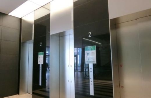 虎ノ門ヒルズ森タワー エレベーターホール　画像