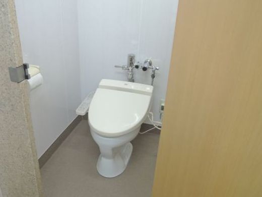 今朝ビル トイレ　写真