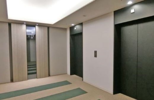浜離宮パークサイドプレイス エレベーターホール　写真