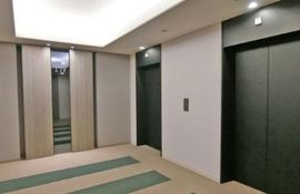 浜離宮パークサイドプレイス エレベーターホール　写真