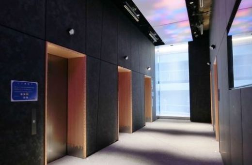 G-BASE田町 エレベーターホール　写真