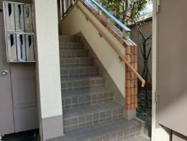 久保井ビル 階段