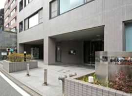 麻布パークサイドビル エントランス　写真