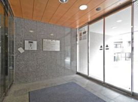 麻布パークサイドビル エントランスホール　写真