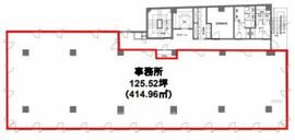 精興竹橋共同ビル 401 間取り図