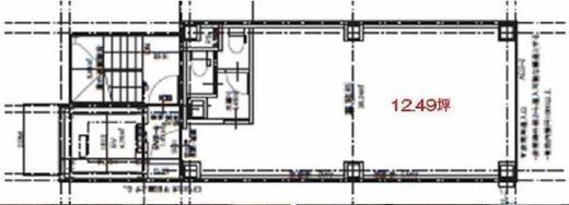ACN虎ノ門ビル(旧:虎ノ門SE) 3階 間取り図