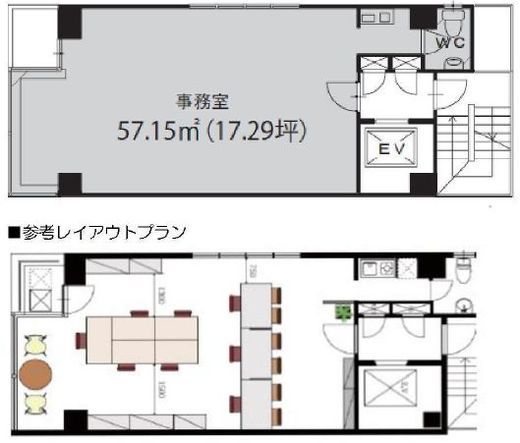 芝大門ABC館 5階 間取り図