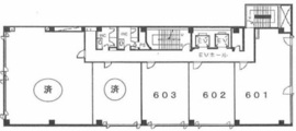 SPKビルディング 603 間取り図