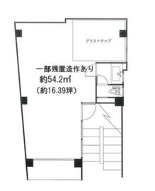 フェニックスビル(早稲田) 1階 間取り図