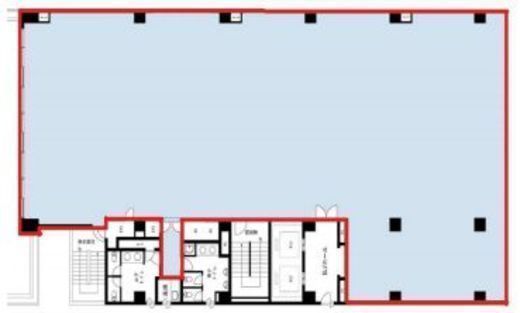 KDX東茅場町三洋ビル 9階 間取り図