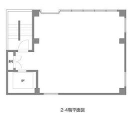 FABRIC渋谷(旧：道玄坂2丁目新築プロジェクト) 2階 間取り図