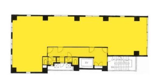 新宿カメヤビル 5階 間取り図