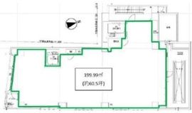 タカマビルヂング 2階 間取り図