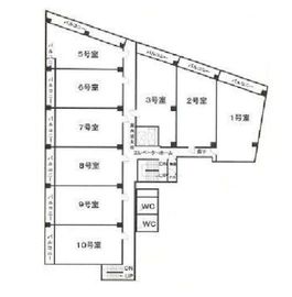 新陽ビル(高田馬場) 806 間取り図