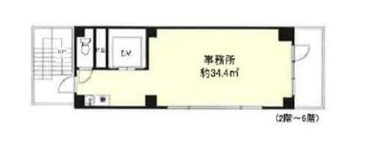 ソレイユビル 5階 間取り図