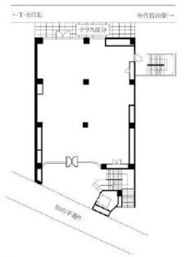 ROOB1 1階 間取り図