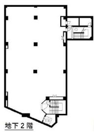 ROOB1 B2階 間取り図