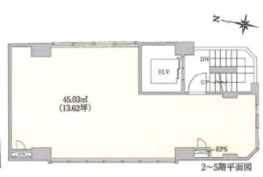 高和赤坂ビル 3階 間取り図