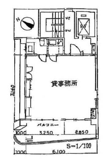 倉内ビル 5階 間取り図