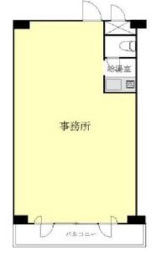 ヴィラ三田村 106 間取り図