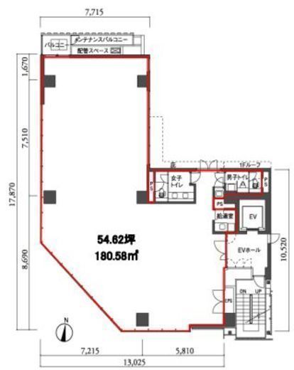 麹町スクエアプラザ 8階 間取り図