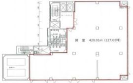 三信八丁堀ビル 5階 間取り図