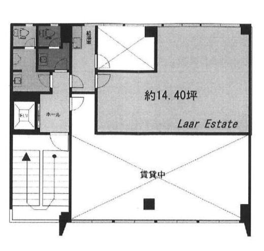 由良ビル 5階A 間取り図