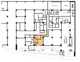 サマセット品川東京 1C 間取り図