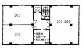 廣田ビル 202 間取り図