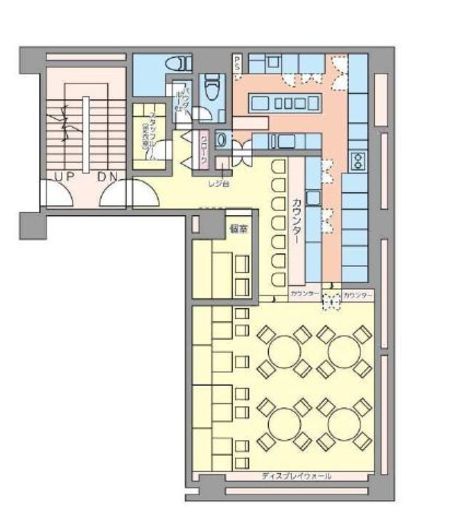 Barbizon104 B1階 間取り図