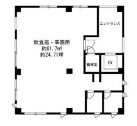 リアルワンビル 1階 間取り図