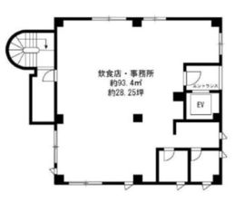 リアルワンビル 2階 間取り図