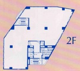 AD高田馬場 2階 間取り図