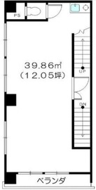 横山ビル 2階 間取り図