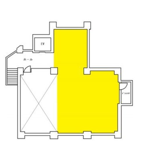 西新宿ビル B101 間取り図