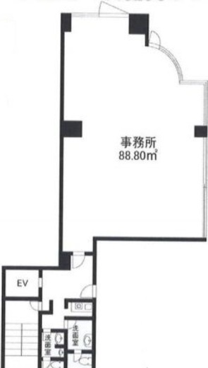 KKDビル 501 間取り図