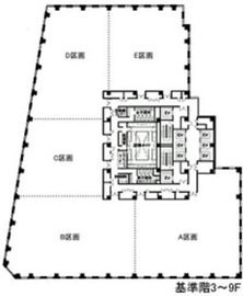 NBFコモディオ汐留 205 間取り図