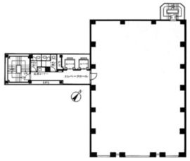 銀座アスタービル 401 間取り図