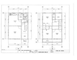 西新宿4丁目戸建て(SOHO) A棟+B棟 間取り図