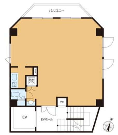 Bonheur西神田BLDG. 2階 間取り図