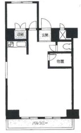 西新宿ダイヤモンドパレス 1212 間取り図
