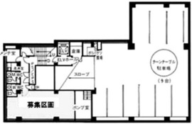 赤坂日本ビル B1階 間取り図