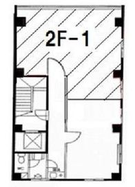 銀星ビル 2階1 間取り図