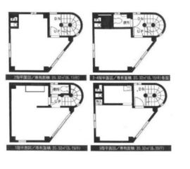慶成ビル 1棟 間取り図