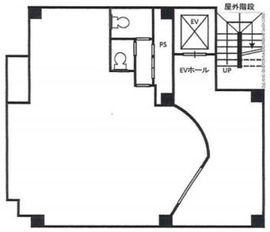 パレスピアビル 1階 間取り図