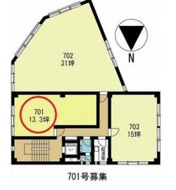 第2セイコービル 701 間取り図