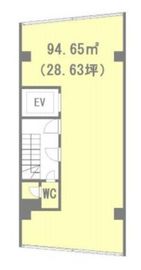 ニューセントラルビル 8階 間取り図