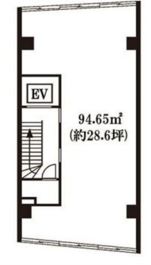 ニューセントラルビル 9階 間取り図