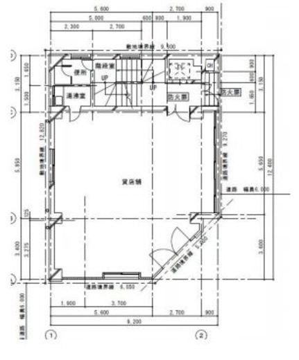 井田ビル 1階 間取り図