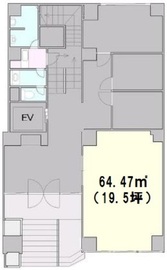 イマジクスビル 2階 間取り図